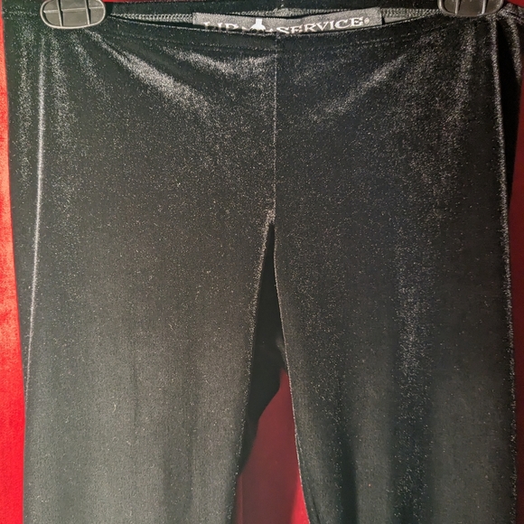 LIP SERVICE VICIOUS F'N VELVET LEGGINGS S-M - Picture 2 of 8